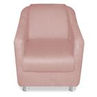 Kit 2 Poltronas Decorativas Tilla Suede Rose Gold Sts Móveis