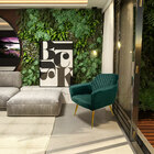 Kit 2 Poltronas Decorativas Versalhes Pés Palito Gold Veludo