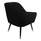 Kit 2 Poltronas Decorativas Versalhes Pés Ponteira Cromada Ve