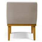 Kit 2 Poltronas Decorativas Vitória W01 Linho Bege - Mpozenato