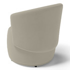 Kit 2 Poltronas E 1 Namoradeira Aisha Orgânica Suede Bege - D