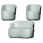 Kit 2 Poltronas E 1 Namoradeira Decorativa Orgânica Beatriz V