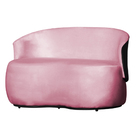 Kit 2 Poltronas E 1 Namoradeira Orgânica Beatriz Veludo Compo