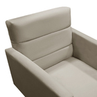 Kit 2 Poltronas E Puff Pés Palito Decorarivas Sala Atendiment