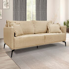 Kit 2 Poltronas E Sofá Living 2 Lugares 1 60m Sirius Linho Do