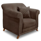 Kit 2 Poltronas E Sofá Living 3 Lugares 2 00m Vênus Veludo Ma