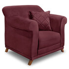 Kit 2 Poltronas E Sofá Living 3 Lugares 2 00m Vênus Veludo Vi