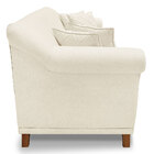 Kit 2 Poltronas E Sofá Living 3 Lugares 2 20m Vênus Linho Nat