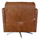 Kit 2 Poltronas Giratória Para Sala De Estar Astana Couro Car