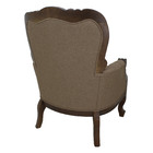 Kit 2 Poltronas Imperador + Mesinha Lateral Cappuccino E Linh