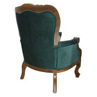 Kit 2 Poltronas Imperador Capitonê Madeira Maciça Verniz Imbu