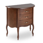 Kit 2 Poltronas Imperador E Aparador Meia Lua