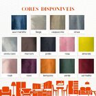 Kit 2 Poltronas Orgânica Curva Luna Veludo Preto - Montanaris