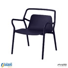 Kit 2 Poltronas Outdoor Enjoy Uv Empilhável Várias Cores - Ri