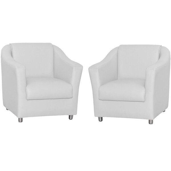 Kit 2 Poltronas Para Escritório E Salão De Beleza Luiza Sinté