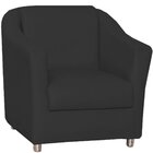 Kit 2 Poltronas Para Escritório E Salão De Beleza Luiza Suede