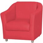 Kit 2 Poltronas Para Escritório E Salão De Beleza Luiza Suede