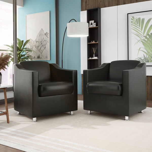 Kit 2 Poltronas Para Recepção Consultorio Médico – Balaqui Co