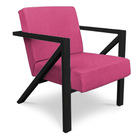 Kit 2 Poltronas Para Sala De Estar Angel Corano Base Metálica