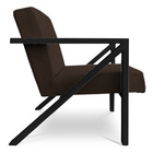 Kit 2 Poltronas Para Sala De Estar Angel Corano Base Metálica