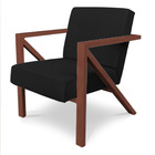 Kit 2 Poltronas Para Sala De Estar Angel Corano Base Metálica