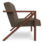 Kit 2 Poltronas Para Sala De Estar Angel Linho Base Metálica