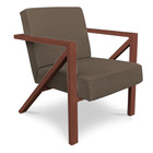 Kit 2 Poltronas Para Sala De Estar Angel Linho Base Metálica