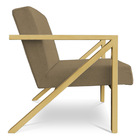 Kit 2 Poltronas Para Sala De Estar Angel Veludo Boucle Marfim