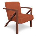 Kit 2 Poltronas Para Sala De Estar Angel Veludo Boucle Terra