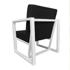 Kit 2 Poltronas Para Sala De Estar Maya Corano Base Metálica