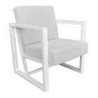 Kit 2 Poltronas Para Sala De Estar Maya Corano Base Metálica