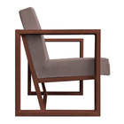 Kit 2 Poltronas Para Sala De Estar Maya Veludo Boucle Base Me