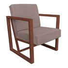 Kit 2 Poltronas Para Sala De Estar Maya Veludo Boucle Rosa Be