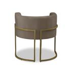 Kit 2 Poltronas Para Sala Decorativa Tamires Base Ferro Velud