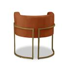 Kit 2 Poltronas Para Sala Decorativa Tamires Base Ferro Velud