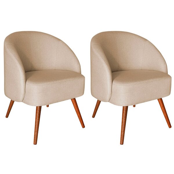 Kit 2 Poltronas Para Sala E Escritório Decorativas Cadma Linh