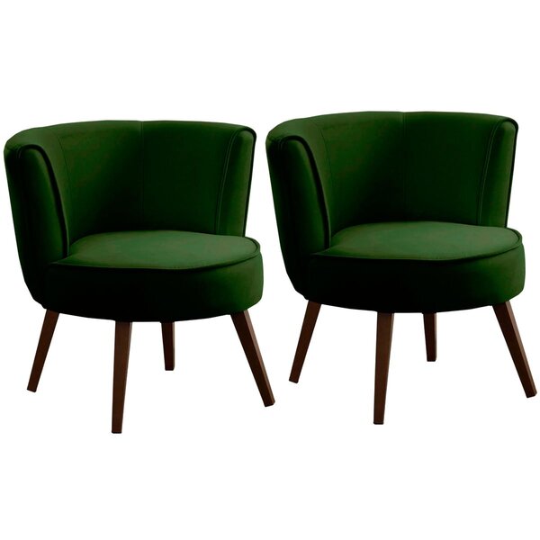 Kit 2 Poltronas Para Sala E Escritório Decorativas Lara Velud