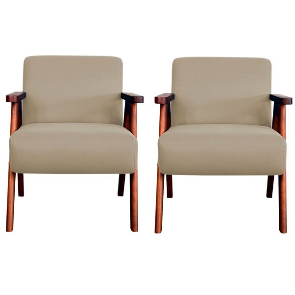 Kit 2 Poltronas Para Sala E Escritório Decorativas Oceania Ve