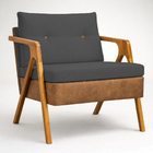 Kit 2 Poltronas Para Sala Recepção Escritório Laura Corino E