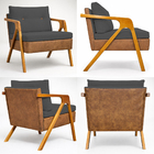 Kit 2 Poltronas Para Sala Recepção Escritório Laura Corino E