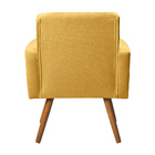 Kit 2 Poltronas Pés Palito Sala Recepção Atendimento Decorati