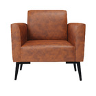 Kit 2 Poltronas Pés Villach Marisa Corano Nozes