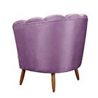 Kit 2 Poltronas Pétalas Ariel Lilás