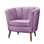 Kit 2 Poltronas Pétalas Ariel Lilás