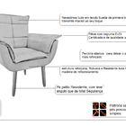 Kit 2 Poltronas Resistentes Confortável Opa Para Sala Melhor