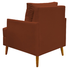 Kit 2 Poltronas Serena Para Sala Recepção Escritório Suede De