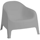 Kit 2 Poltronas Skarpo Cinza