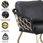 Kit 2 Poltronas Sofá E Mesa, Balanço Suspenso Tailândia E Cha