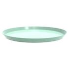 Kit 2 Porta Bolo Com Cúpula E Pé 30cm Verde Menta Bubble Crip