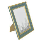 Kit 2 Porta Retrato 15x20 Vintage Borda Efeito Metalizado Ver